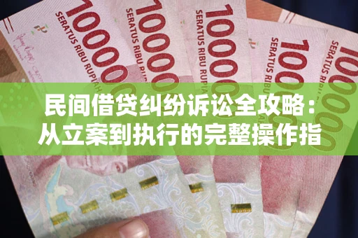 北京民间借贷纠纷诉讼全攻略：从立案到执行的完整操作指南