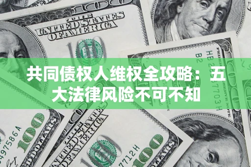 北京共同债权人维权全攻略：五大法律风险不可不知