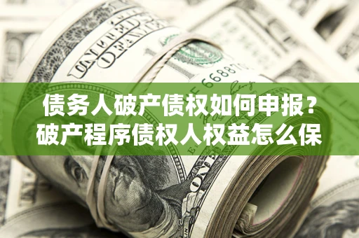 北京债务人破产债权如何申报？破产程序债权人权益怎么保障？