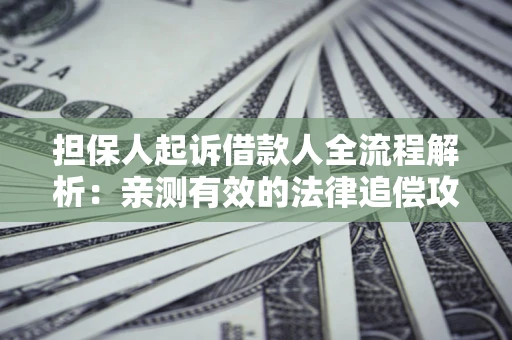 北京担保人起诉借款人全流程解析：亲测有效的法律追偿攻略
