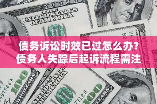 北京债务诉讼时效已过怎么办？债务人失踪后起诉流程需注意什么？