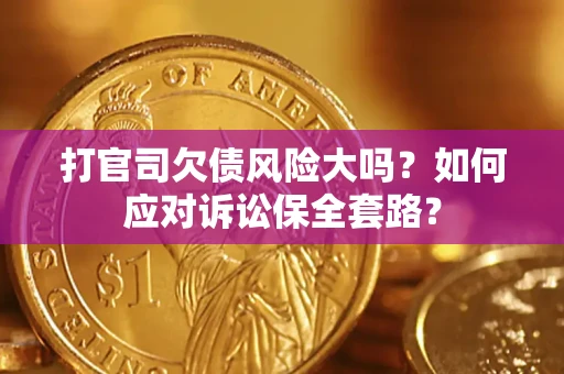 北京打官司欠债风险大吗？如何应对诉讼保全套路？